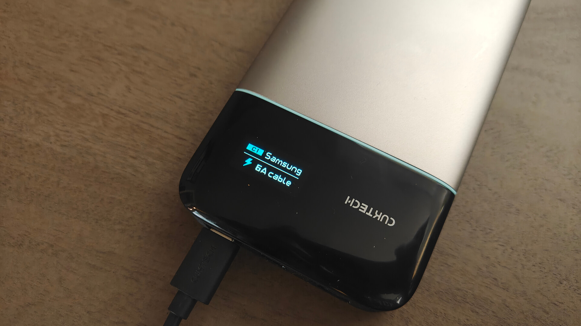 Cuktech 15 Air charger screen