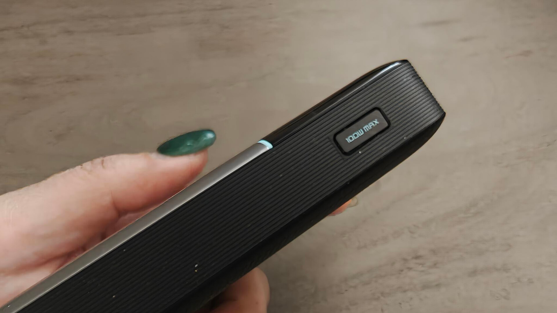 Cuktech 15 Air side button