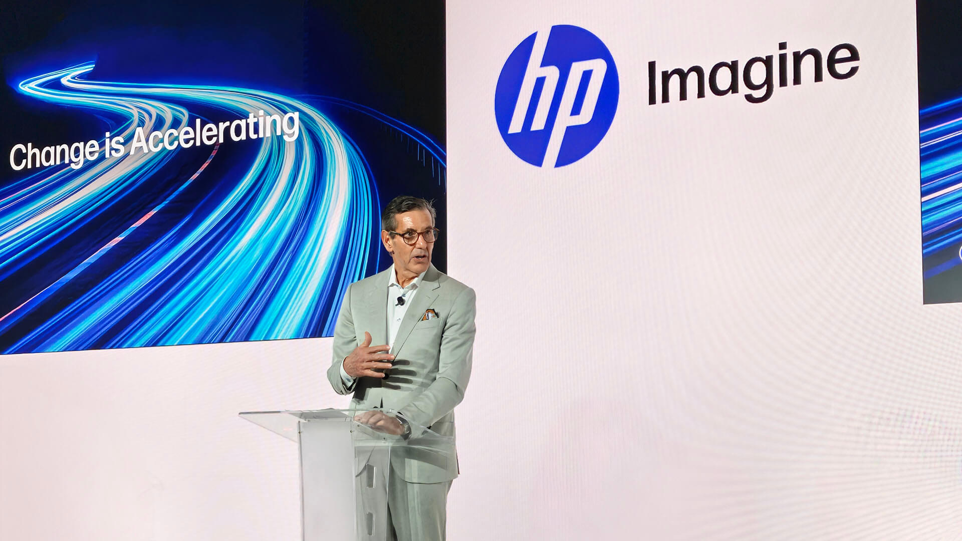 Bruce Broussard, interim CEO of HP Inc.