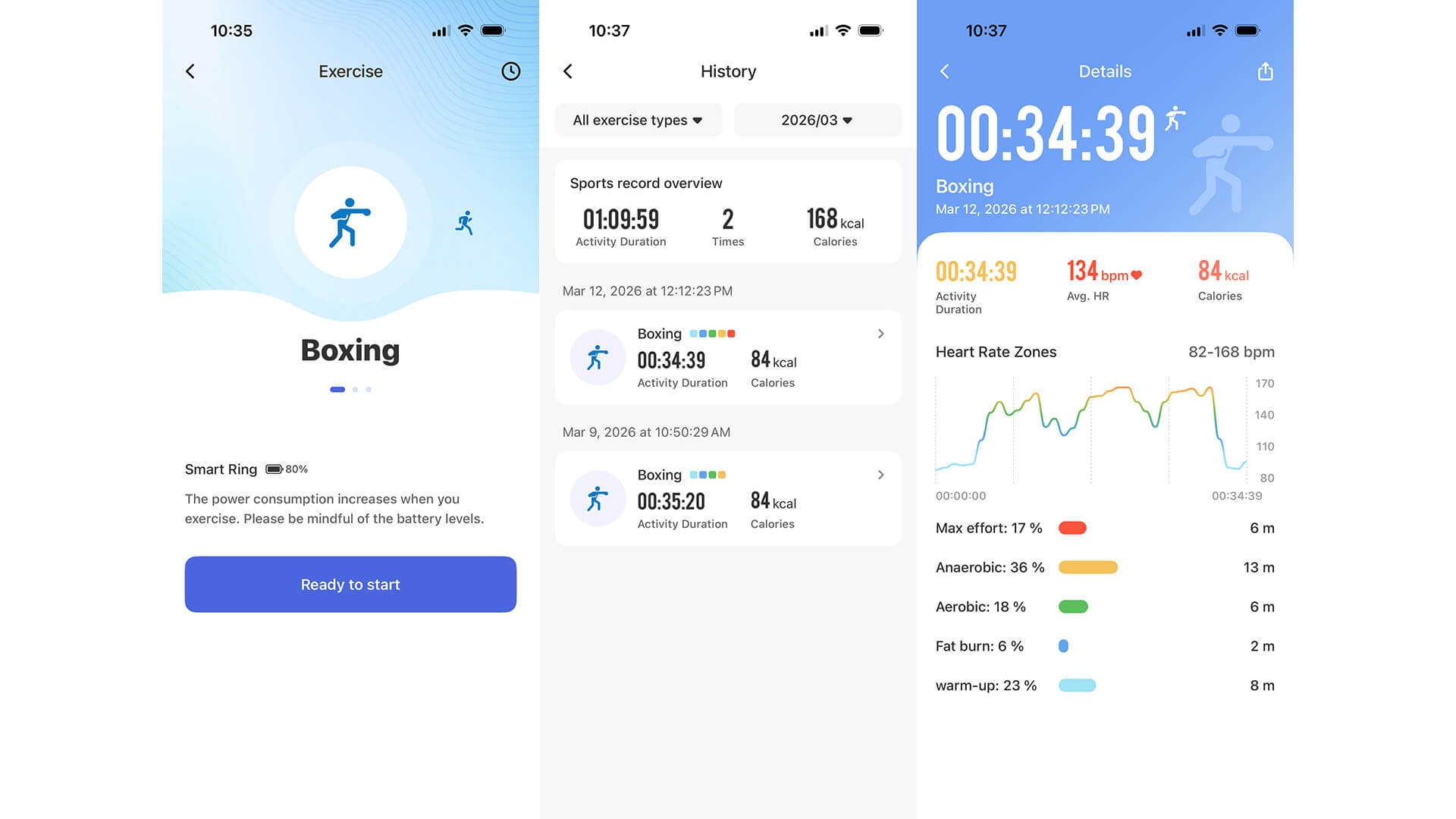 Renpho Lynx smart ring app