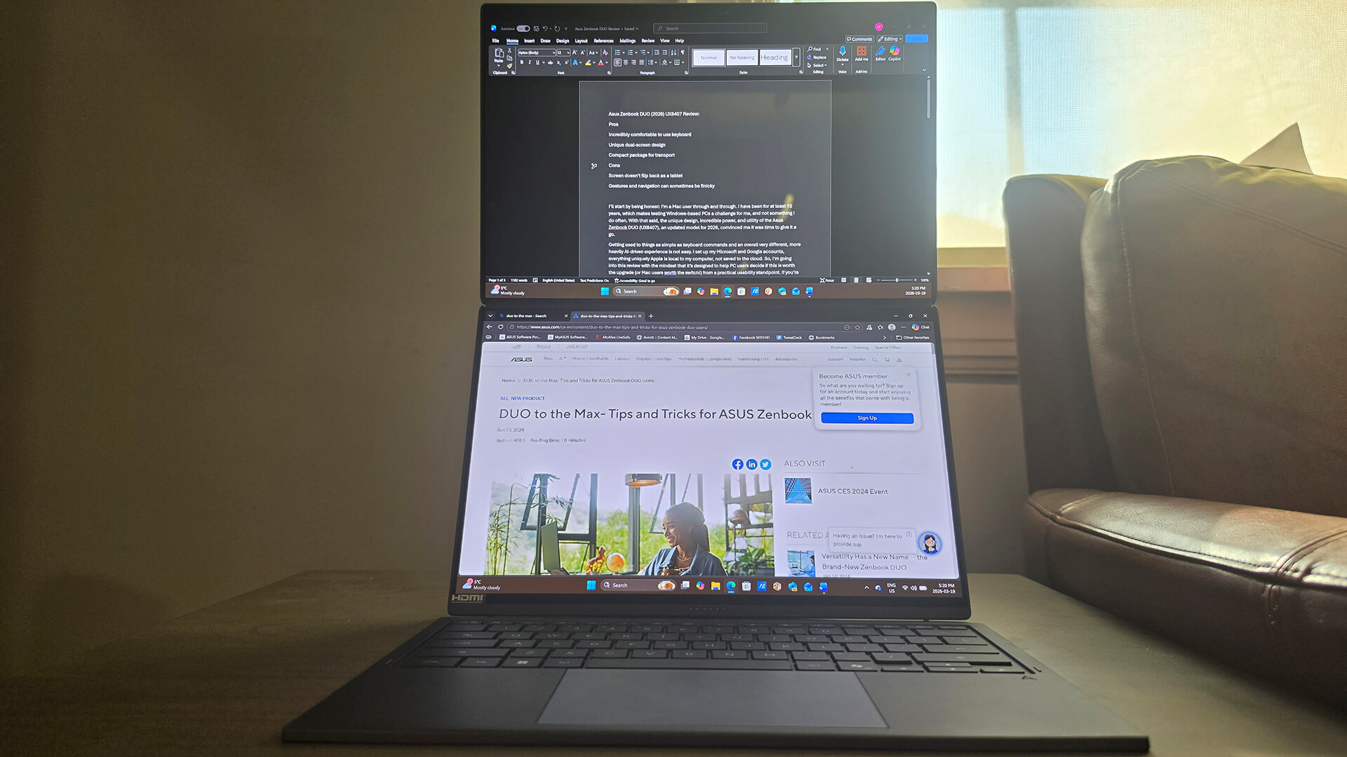 Asus Zenbook Duo