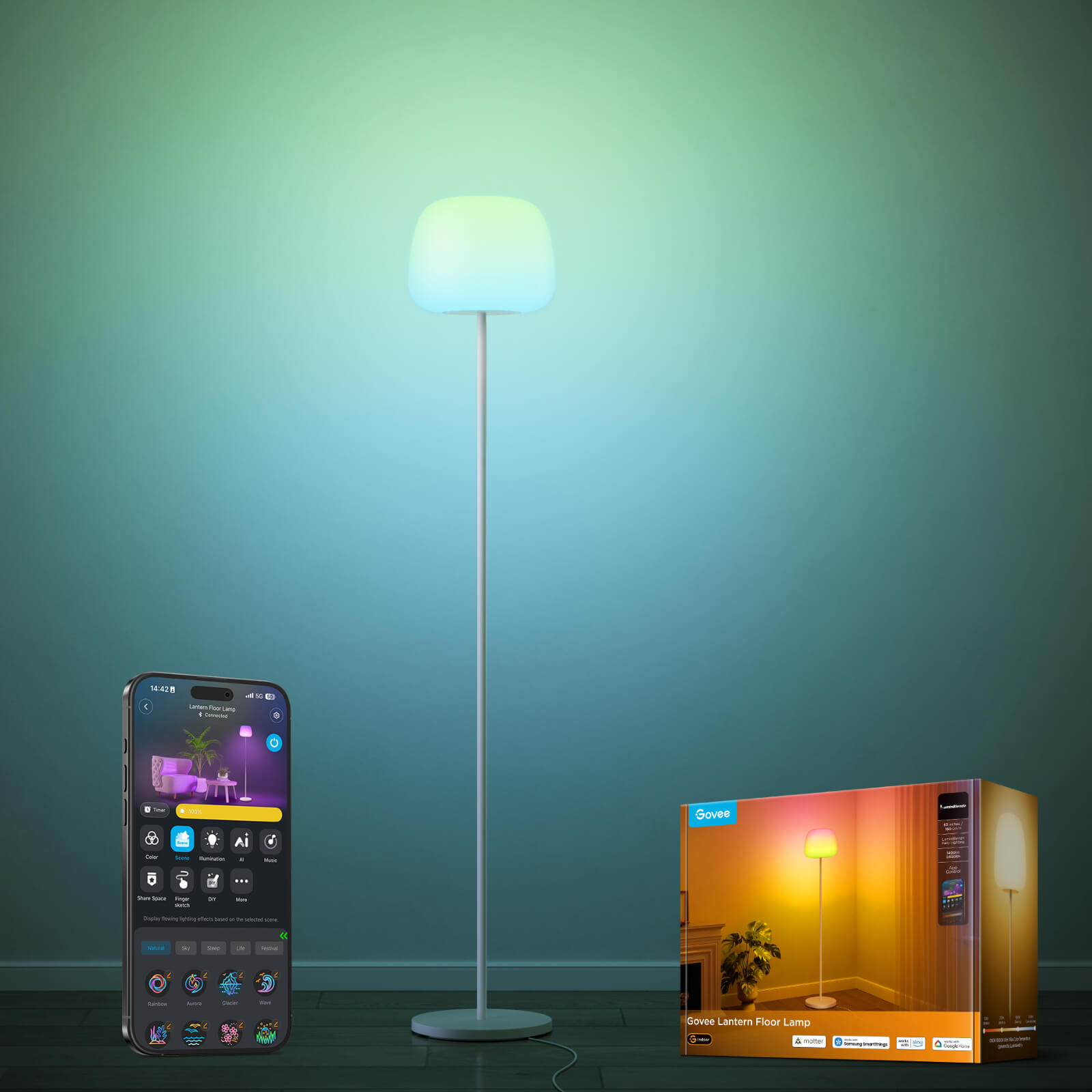 Govee Lantern Floor Lamp