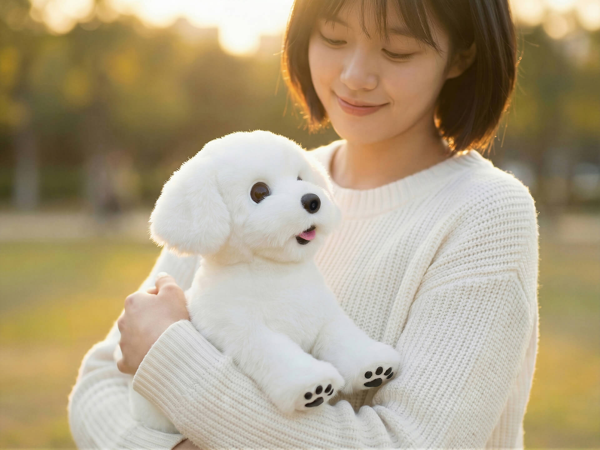Ecovacs LilMilo with pets