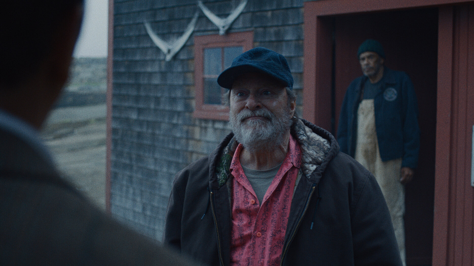 Wyck smiling in Widow's Bay.