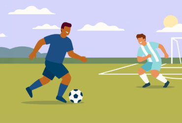 Google soccer animated image