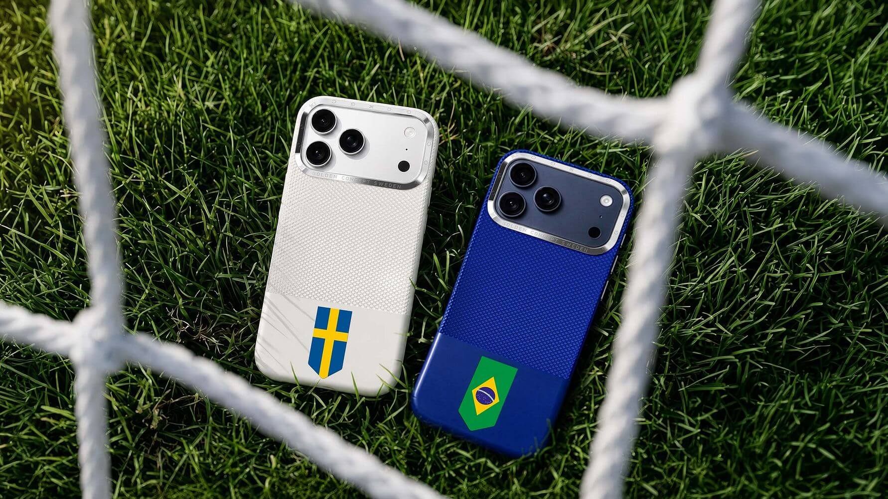Golden Concept flag-themed cases