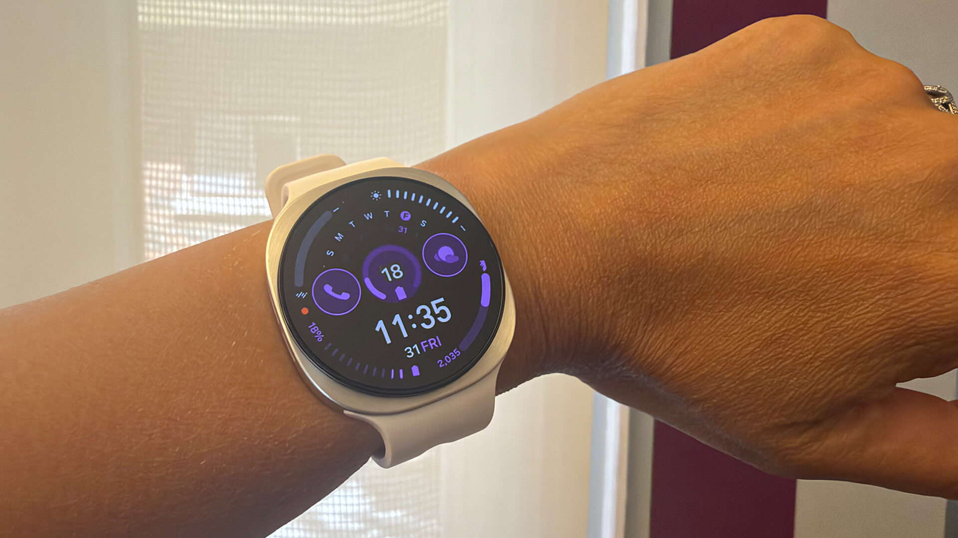 Samsung Galaxy Watch 9 on wrist