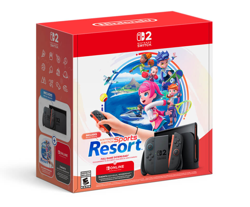 Nintendo Switch 2 + Nintendo Switch Sports Resort Bundle