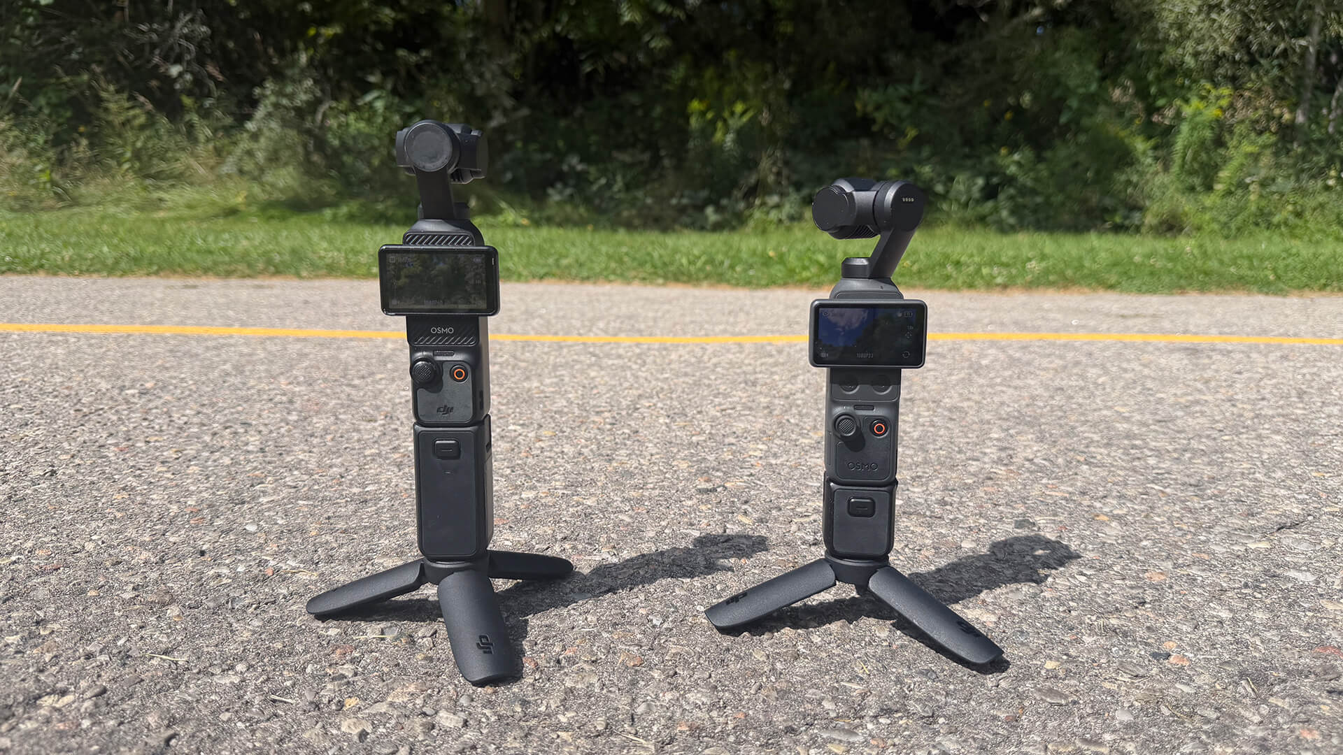 DJI Osmo Pocket 3 vs. Osmo Pocket 4.