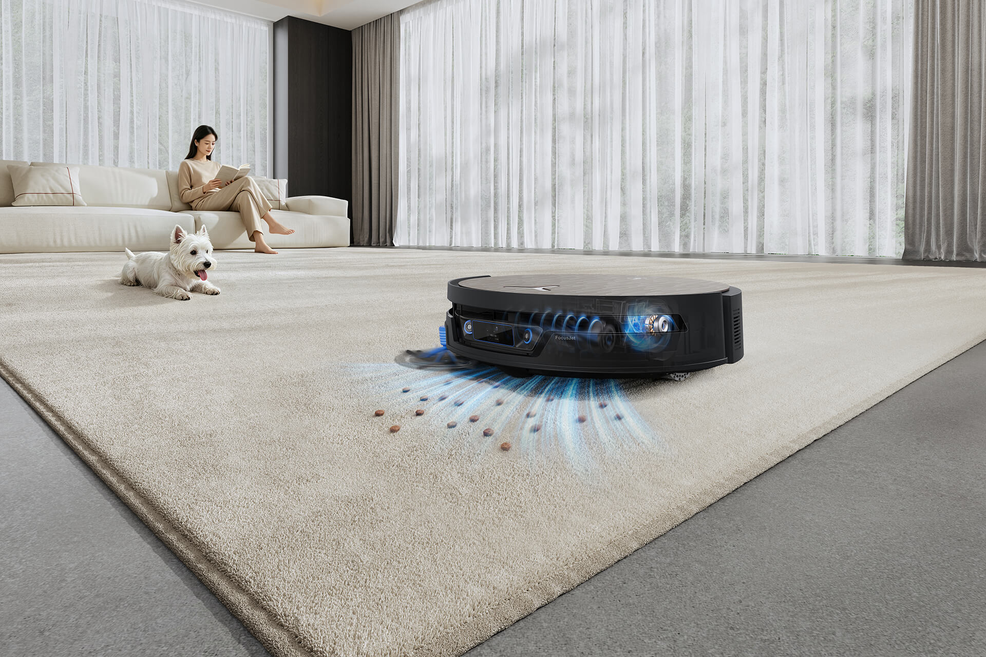 Ecovacs Deebot X12S OmniCyclone robot vacuum and mop