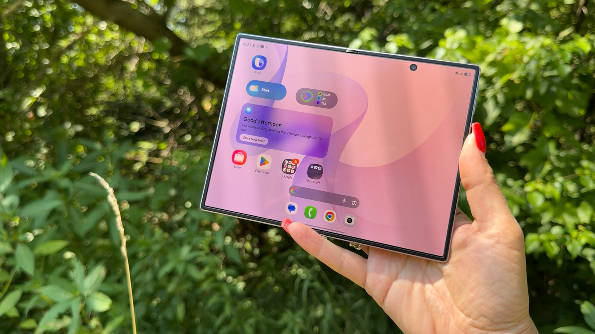 Samsung Galaxy Z Fold 8 open
