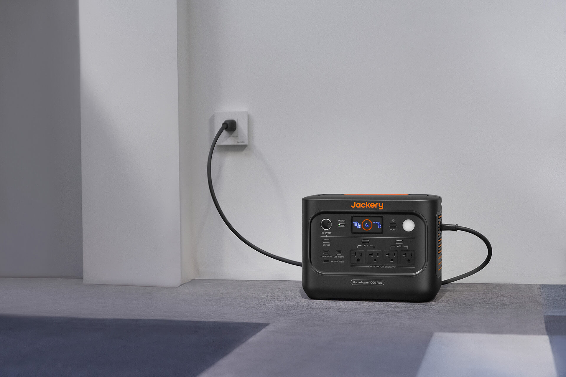 Jackery HomePower 1000 Plus V2 portable power station.
