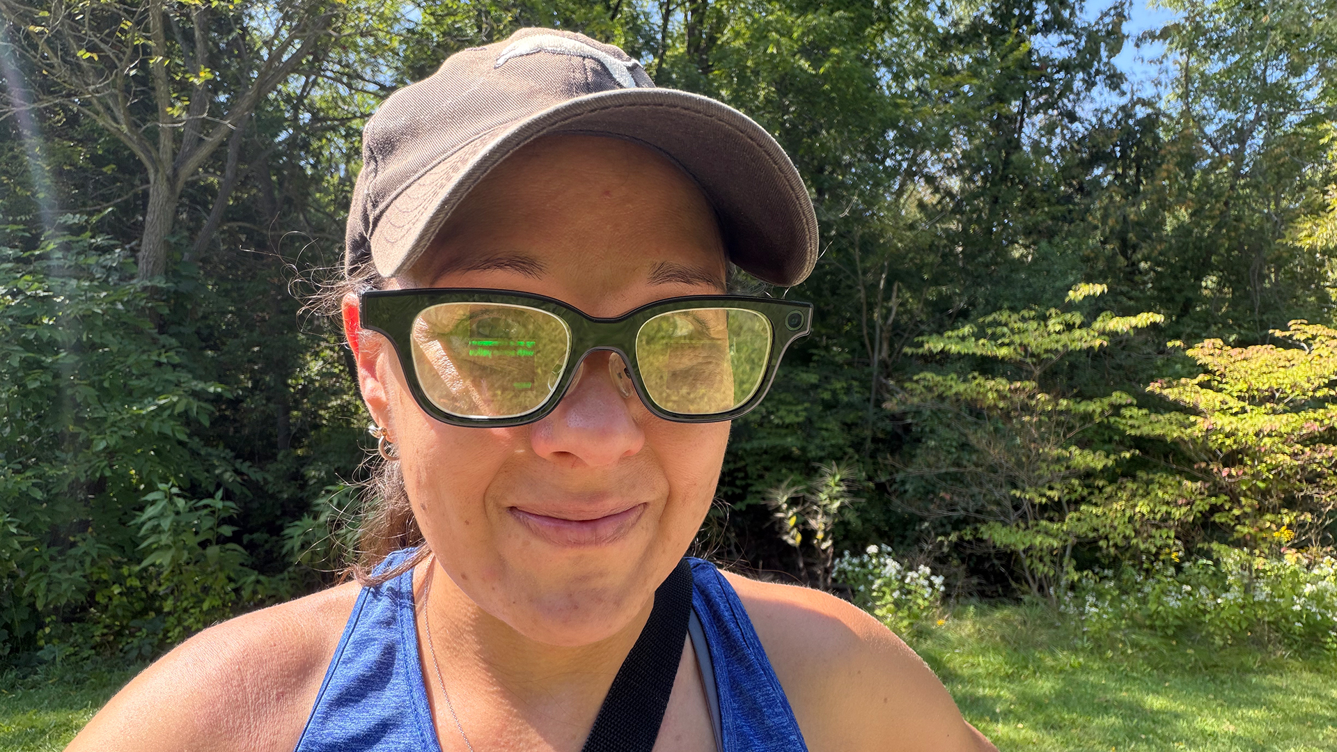 Rokid glasses showing messages on screen