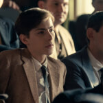 Ted listening intently in class in Unabomber.