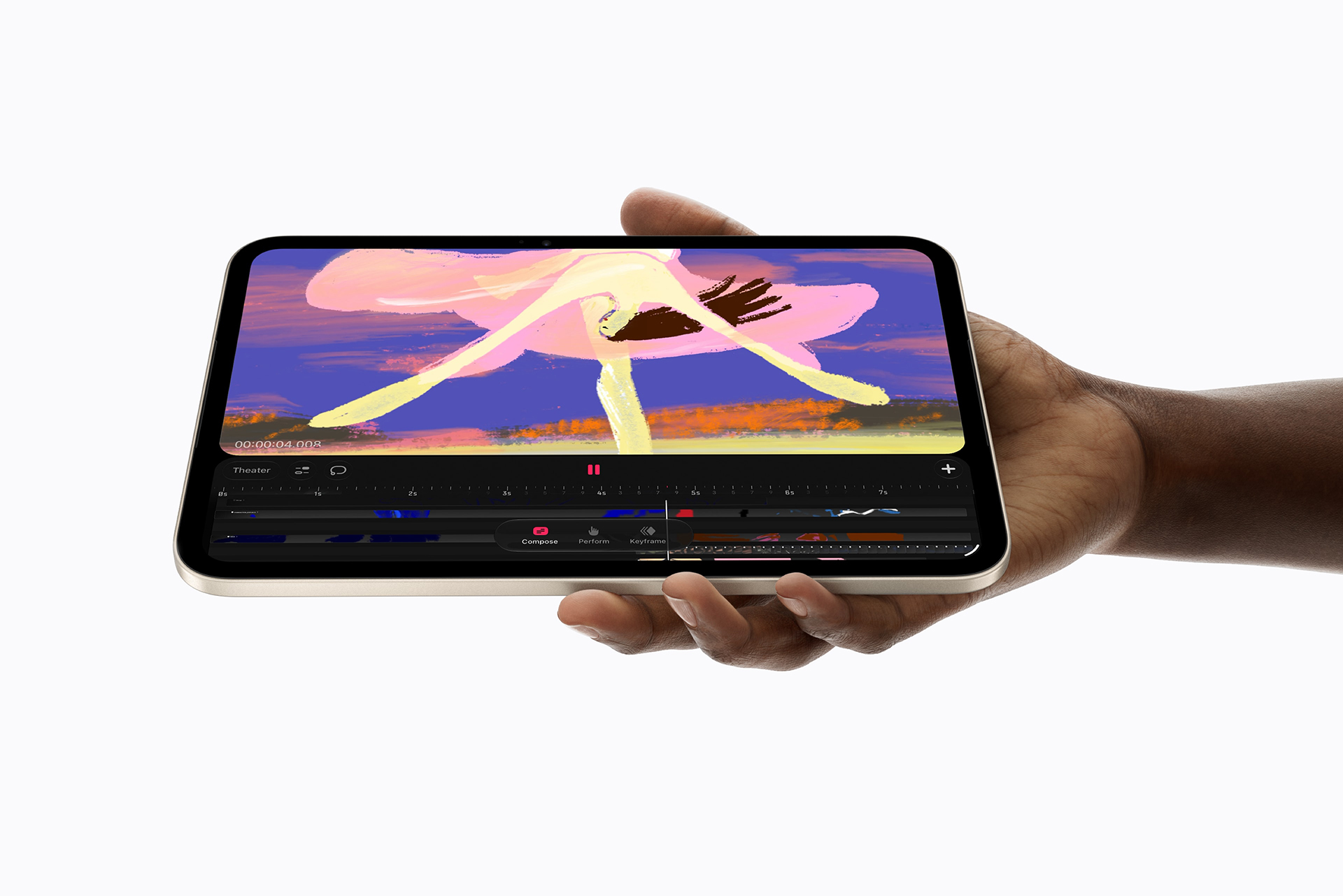 Drawing Two Water Splashes Apple iPad mini is Thinner & Faster With an OLED Display