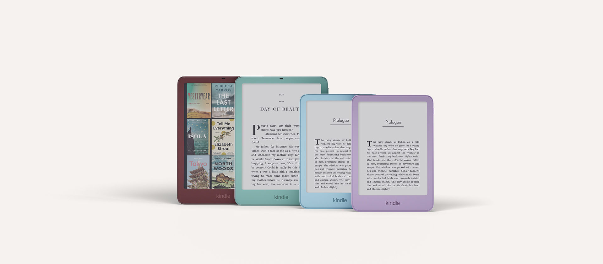 Amazon Kindle line 2026